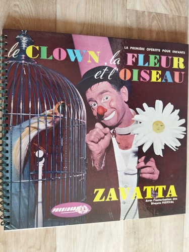 Clown fleur et l - le,