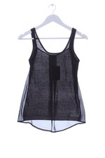 GUESS Haut tricotés Dames Top T EU 36 noir style décontracté