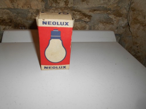 Ancienne ampoule neolux - neolux, w