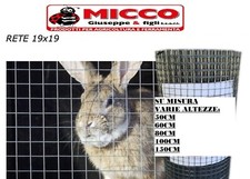 Rete Métallique Maille 19X19MM Cage Cages Lapins Poules Clôture Clôturation
