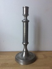 ancien bougeoir en étain