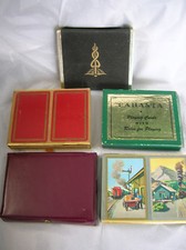VINTAGE PLAYING CARDS (5 BOXES OF 2 DECKS EACH)