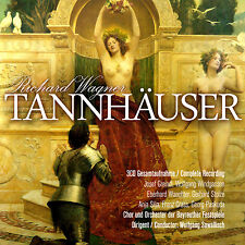 CD Tannhäuser De Richard Wagner 3CDs Avec Chorale le Bayreuth Festival