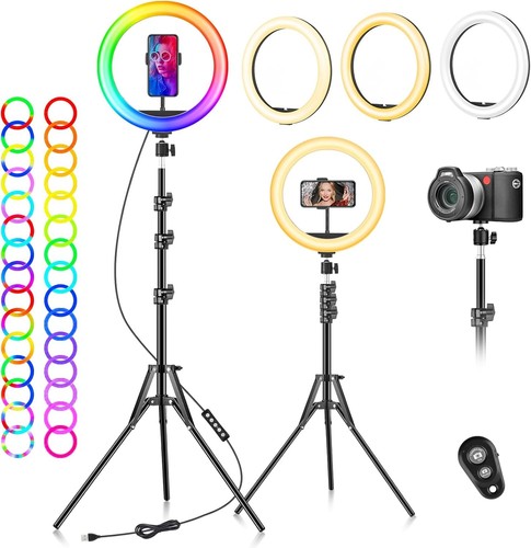 Ring light avec trépied - ring,