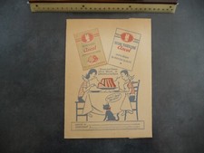 Ancien Protège-cahier Couverture "ANCEL, Levure chimique et Sucre vanilliné"