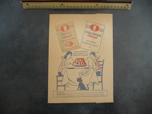 Ancien protège cahier - ancien, protège-cahier