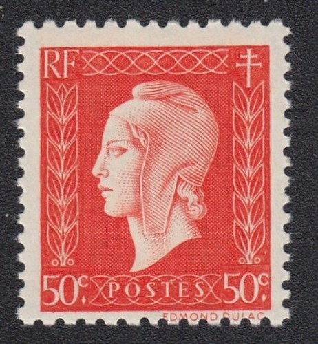 Timbre france 1945 - france, marianne