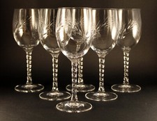 6 verres à liqueur cristal