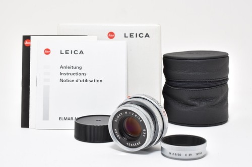 Leica elmar 50mm 8 silver - leica, f2.8