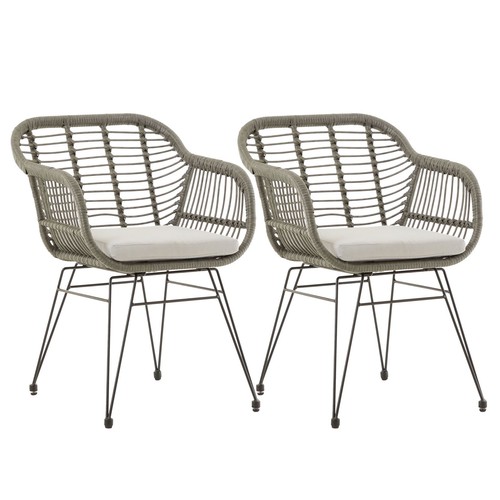 Lot chaises de jardin - 2,