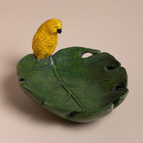 Vide poche feuille perroquet - feuille,