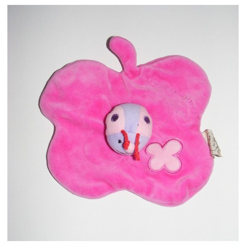 Doudou plat coccinelle sur