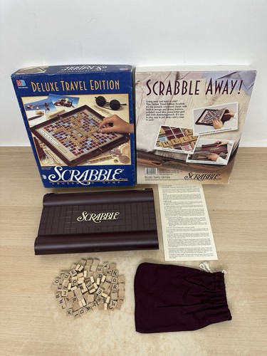 Scrabble deluxe travel edition - scrabble,