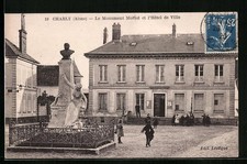 CPA Charly, Le Monument Morlot
