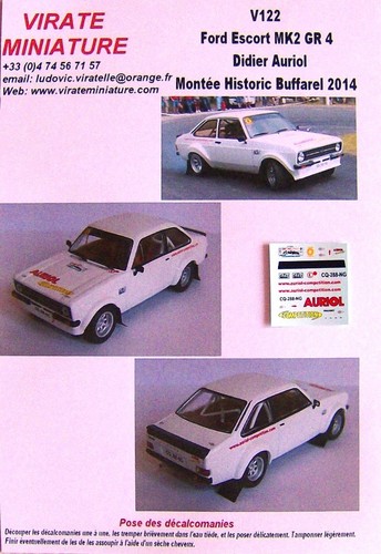 V122 ford escort mk2 - v122,