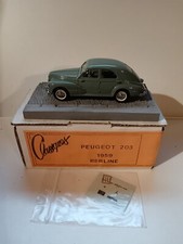 Kit Résine Monté CCC Peugeot 203 Berline 1959 Verte 1/43