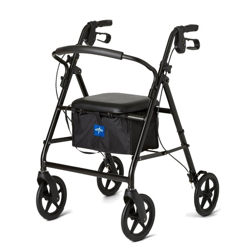 Medline aluminum rollator - medline,