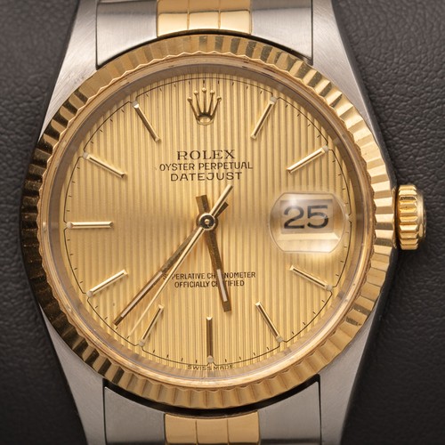 Rolex datejust 16233 jaune - datejust, or