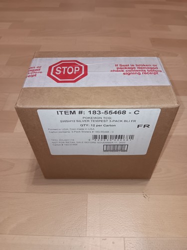 Pokemon carton case 12 - carton,