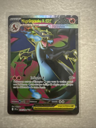 Carte pokémon méga dracaufeu - carte, méga-dracaufeu