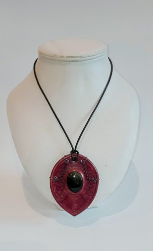 Collier médiéval cuir - collier,