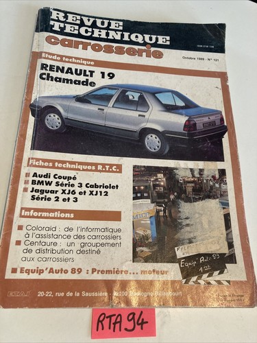 Renault chamade r19 revue - renault,