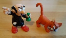 Schtroumpf Schleich: Gargamel et Azrael NEUF (Smurf Pitufo Schlumpf)