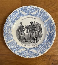 Assiette parlante gien aux - assiette,