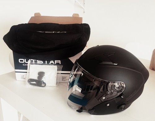 Casque moto jet sena all - sena, all-one