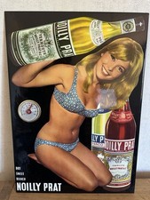 Ancien glacoïde vintage avec PIN-UP NOILLY PRAT avec thermomètre