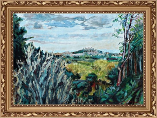 Peinture paysage italienne - de,