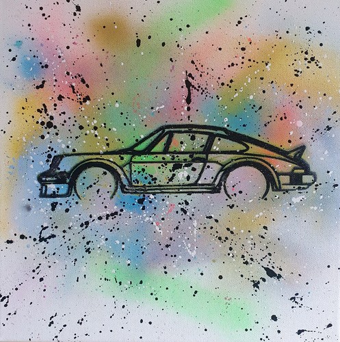 Pyb signed porsche 911 - porsche,