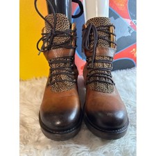 Brako Brown Leather Ankle