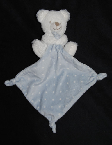 Peluche doudou ours blanc - 🍀peluche,