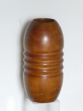 Vase vintage en bois tourné (