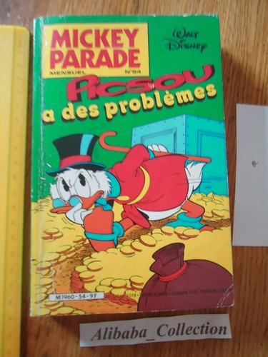 Livre mickey parade 54 - mickey,