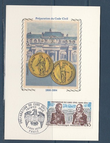 Carte 1er jour napoléon - 1er,