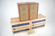 Paire d'enceintes Technics EAB-1204 testées excellent vintage avec boite d'or...