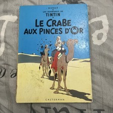 Les aventures de Tintin - Le crabe aux pinces d' or 1947 ( Hergé - casterman )