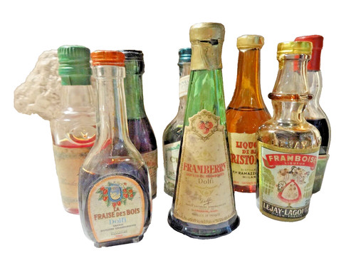 Lot mignonettes anciennes en - 8,