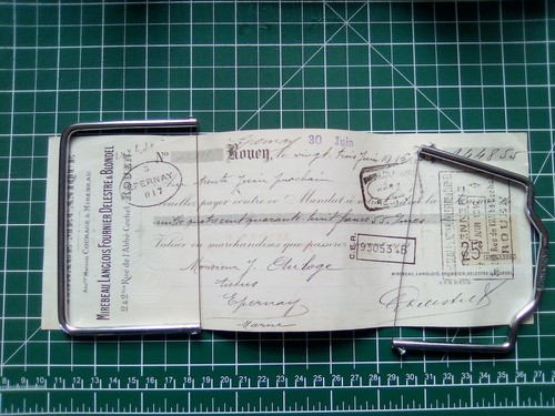 Mandat 1916 mirebeau langlois - mirebeau,