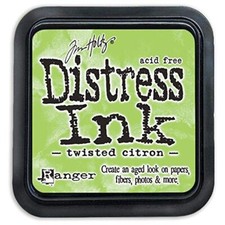 Peut Distress Ink Pad torsadées Citron