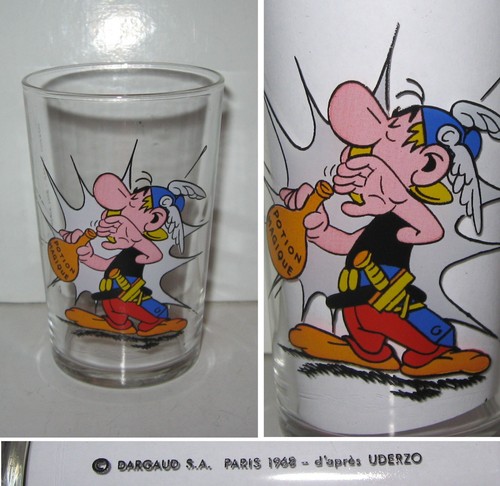 Verre asterix - verre,