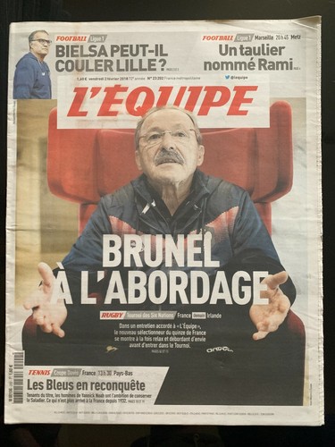 Equipe journal 02 - l'equipe, 2/02/2018