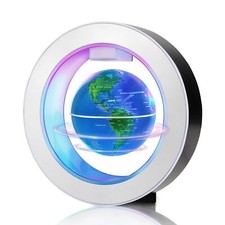Globe terrestre lumineux en lévitation magnétique avec lumières LED Utilisé p...