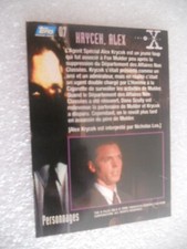 carte x files n°6 l'homme a