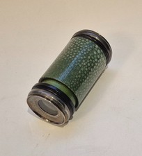 Lorgnette argent et galuchat, France, circa 1750