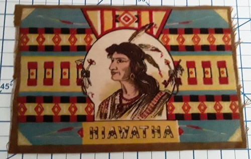 C1912 hiawatha indian - hiawatha, blanket