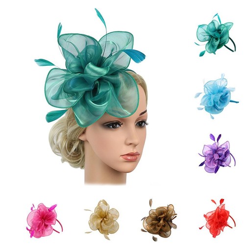 Superbe dame fascinator voile - dame,