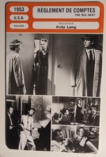 FICHE / FILM USA / 1953 /